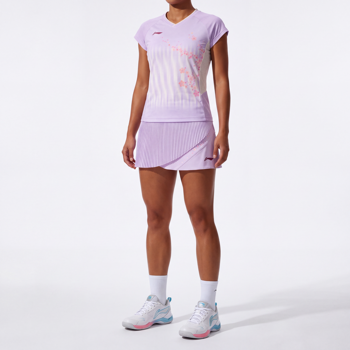 Li-Ning Shida Badmintonrock Lila