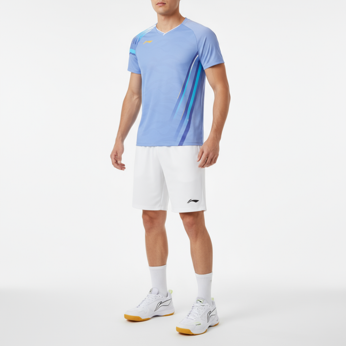 Li-Ning Side Effect Hellblau Unisex