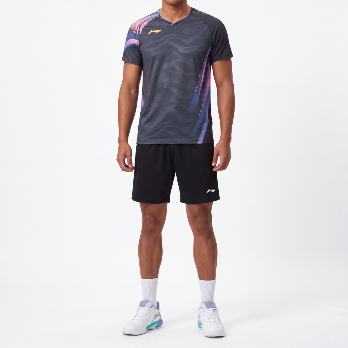 Li-Ning Side Effect Schwarz Unisex