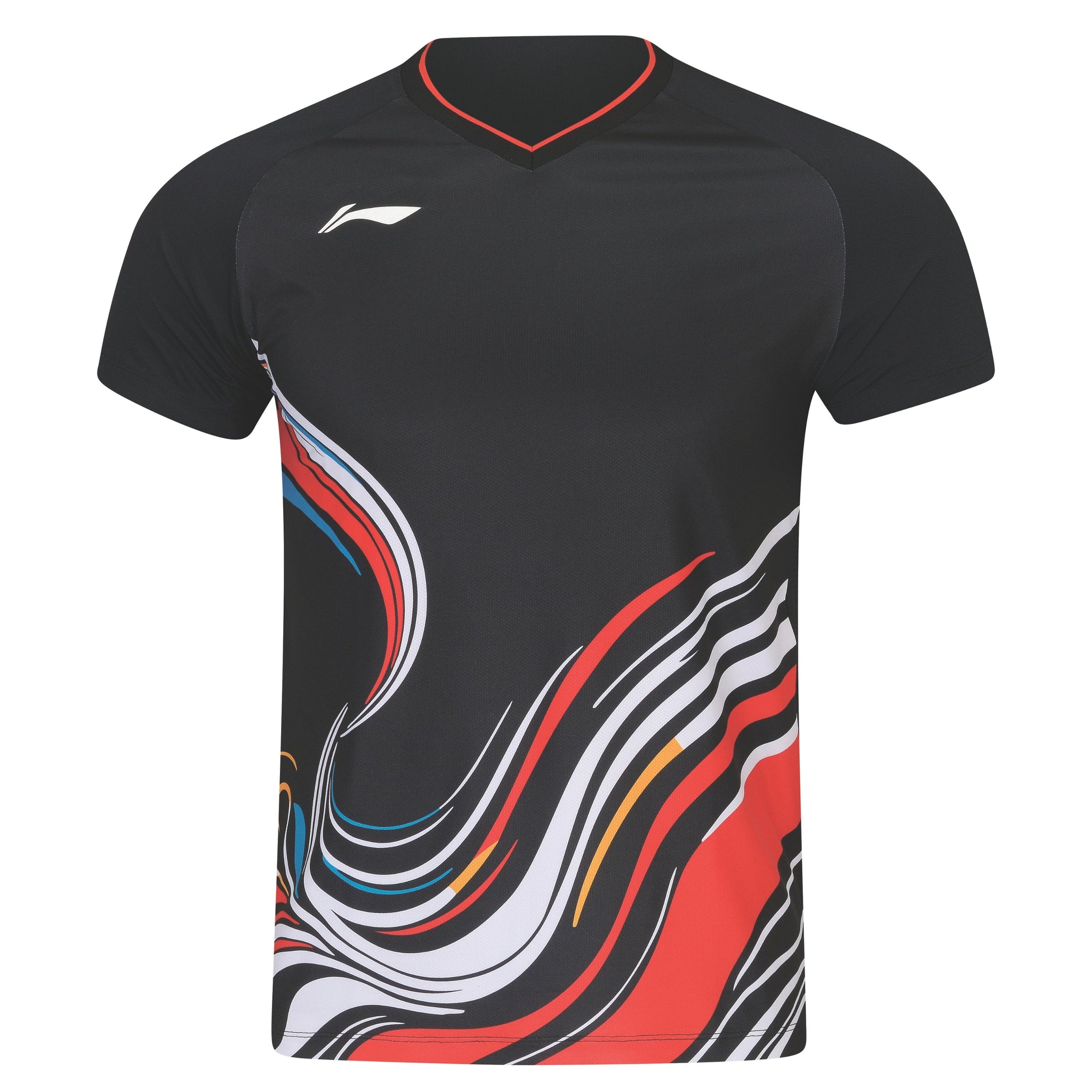 Li-Ning Wave Stripes Schwarz Unisex