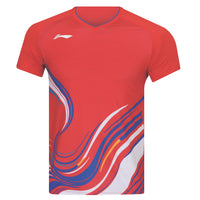 Li-Ning Wave Stripes Rot Unisex