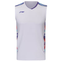 Li-Ning Polar Stripes Weißes Tanktop