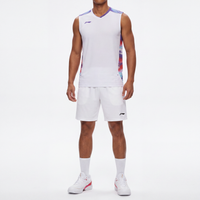 Li-Ning Polar Stripes Weißes Tanktop
