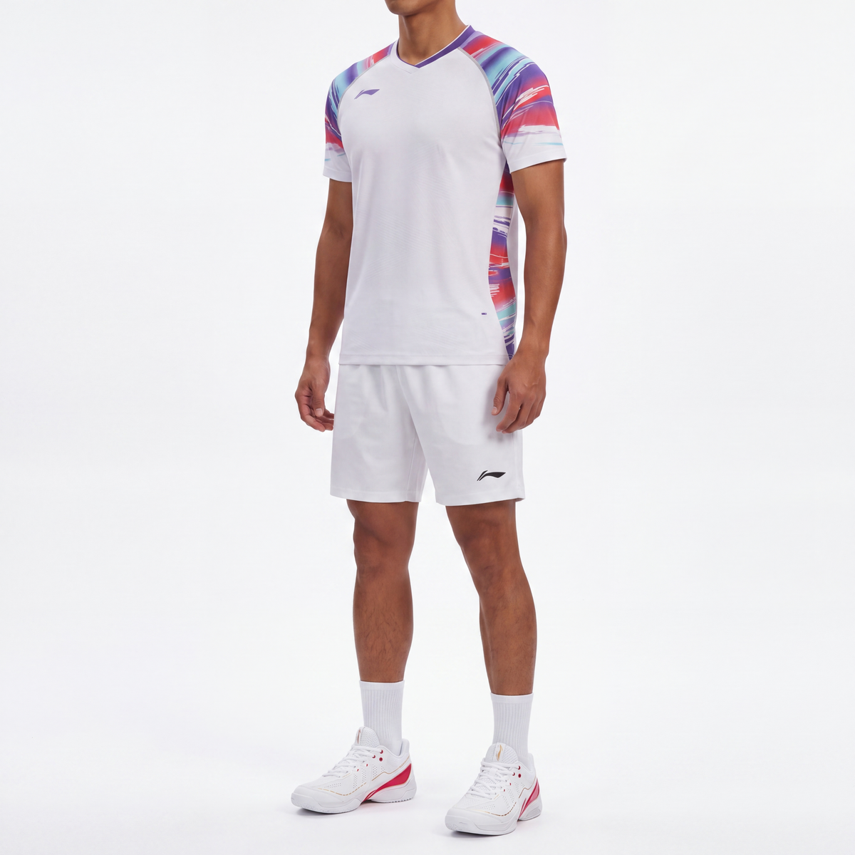 Li-Ning Polar Stripes Weiß Unisex