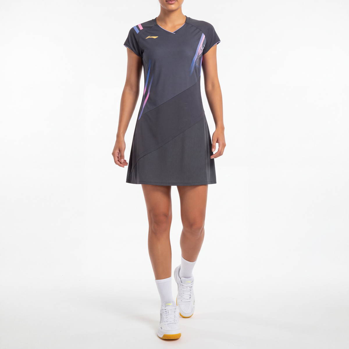 Li-Ning Side Effect schwarzes Kleid