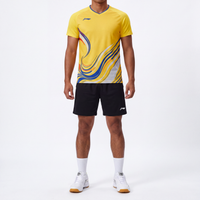 Li-Ning Wave Stripes Gelb Unisex