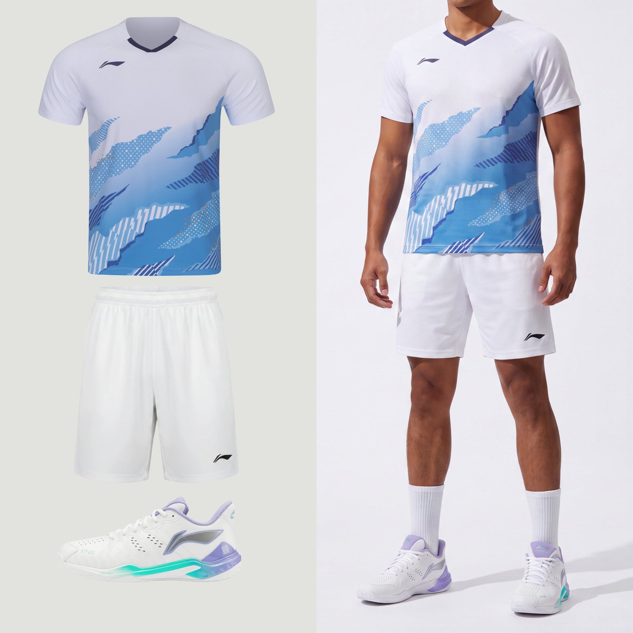 Li-Ning Valley Weiß Unisex