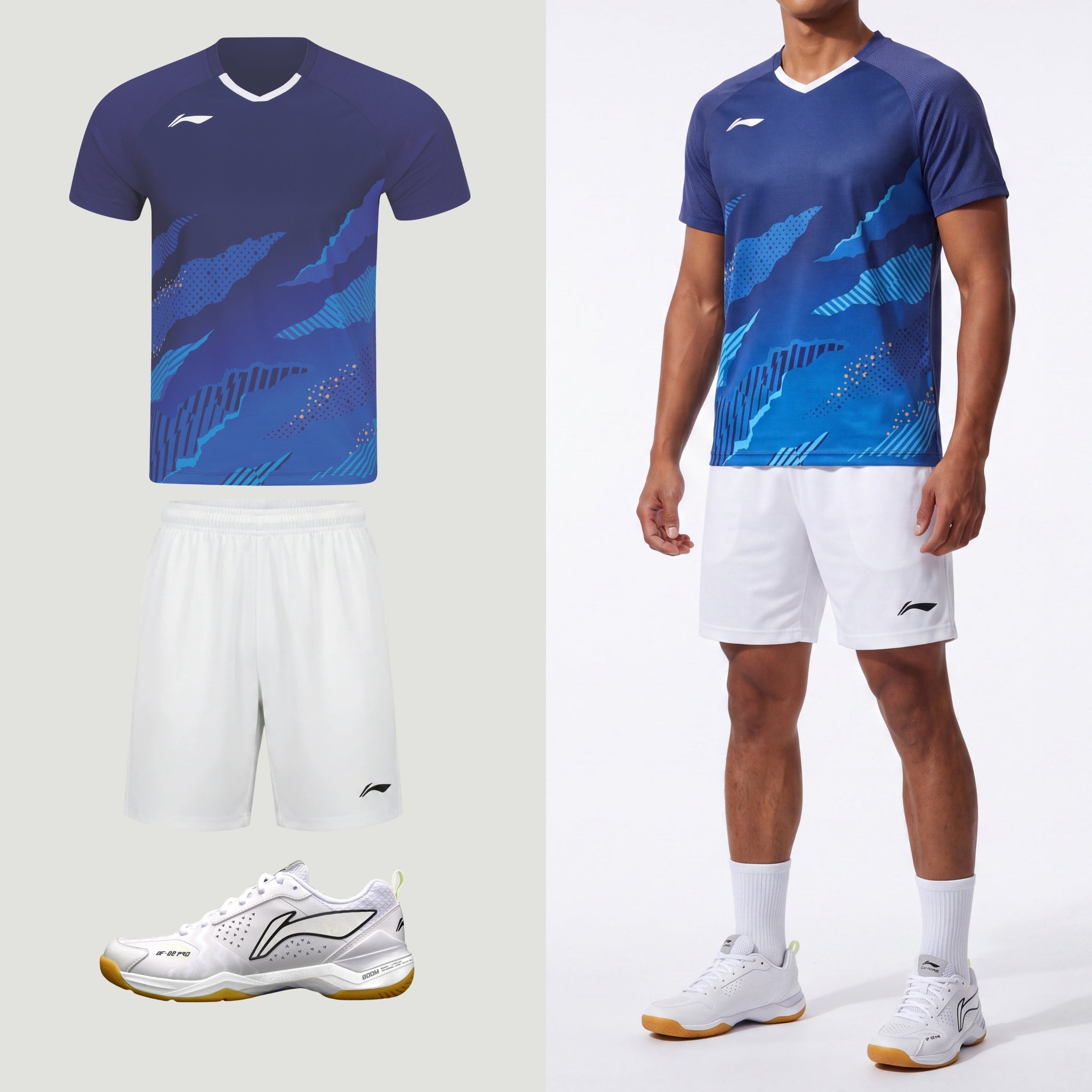 Li-Ning Valley Blau Unisex