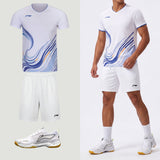 Li-Ning Wave Stripes Weiß Unisex