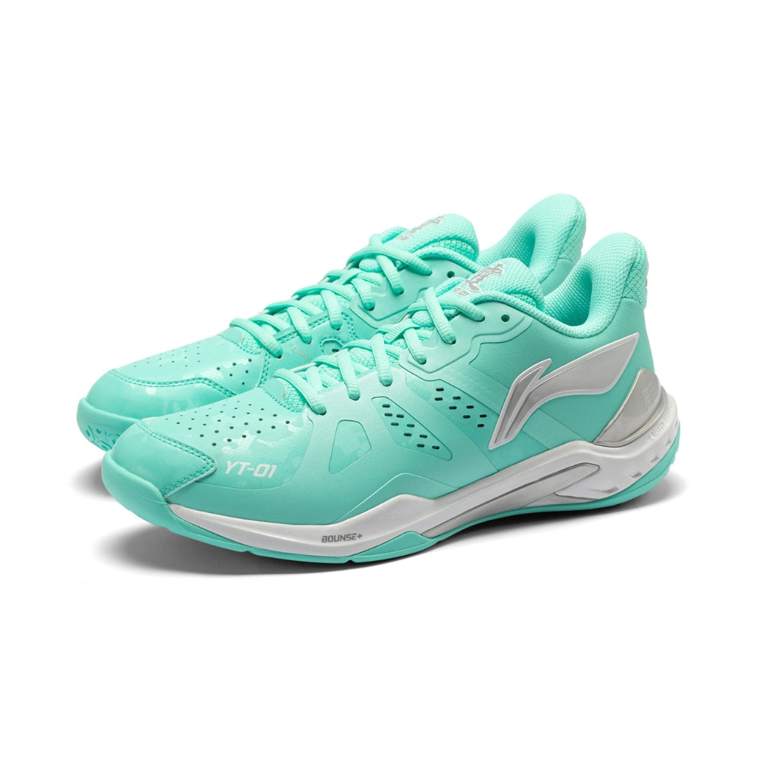 Badmintonsko - Li-Ning Yun Ting Cyan Green - SportYouUp Danmark