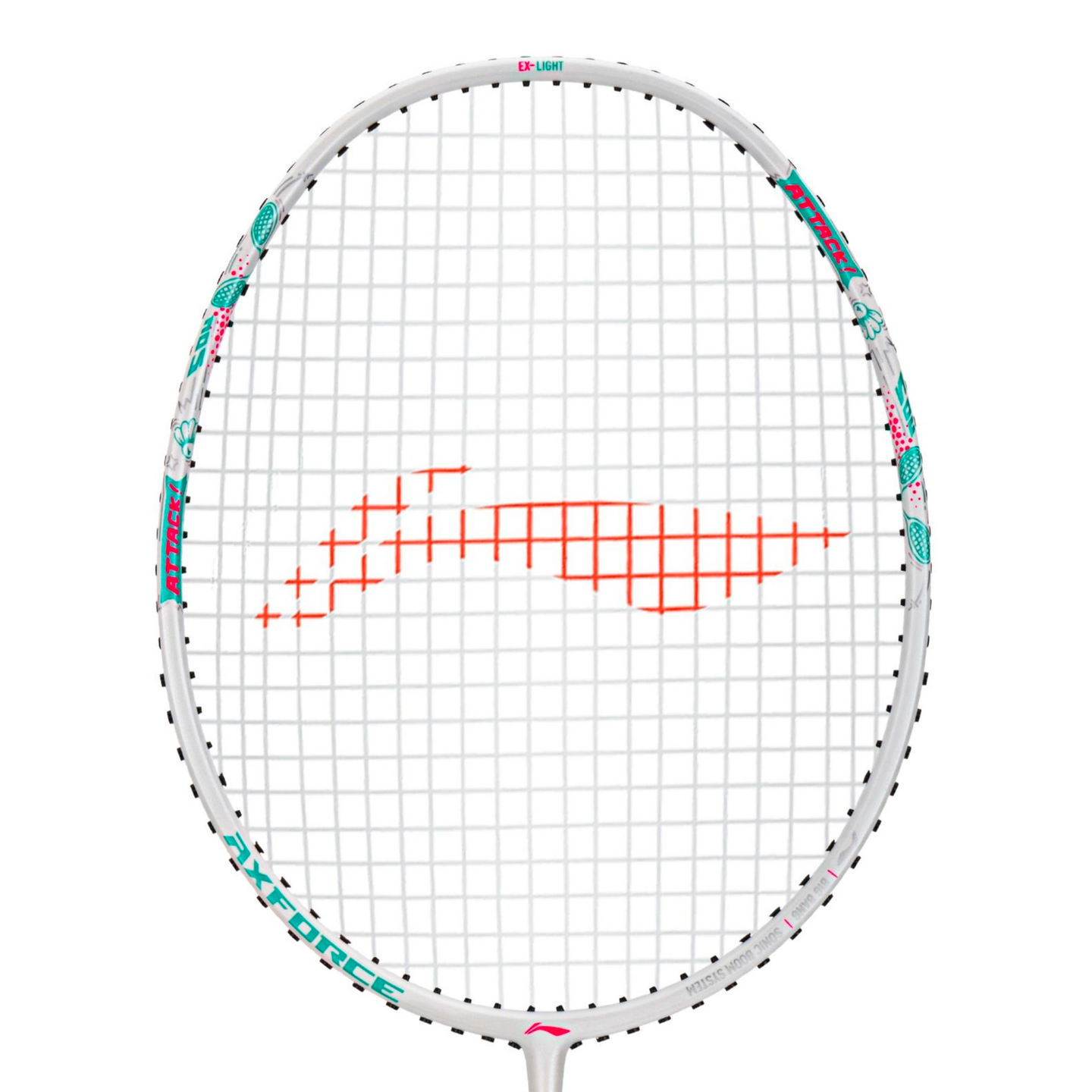 Li-Ning AXForce Big Bang White badminton racket
