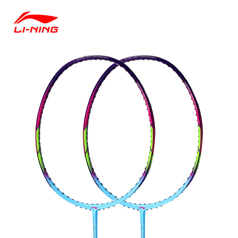 Li-Ning Windstorm 72 Blue hovedtung badmintonketcher